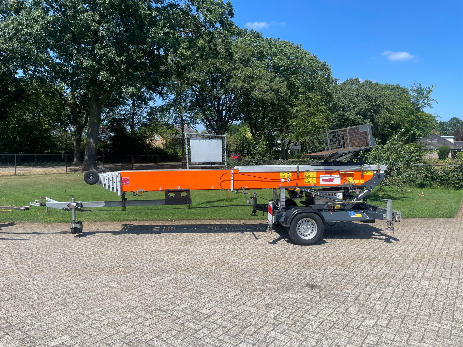 Paus big easy 31 meter ladderlift verhuislift pannenlift, Bricolage & Construction, Enlèvement