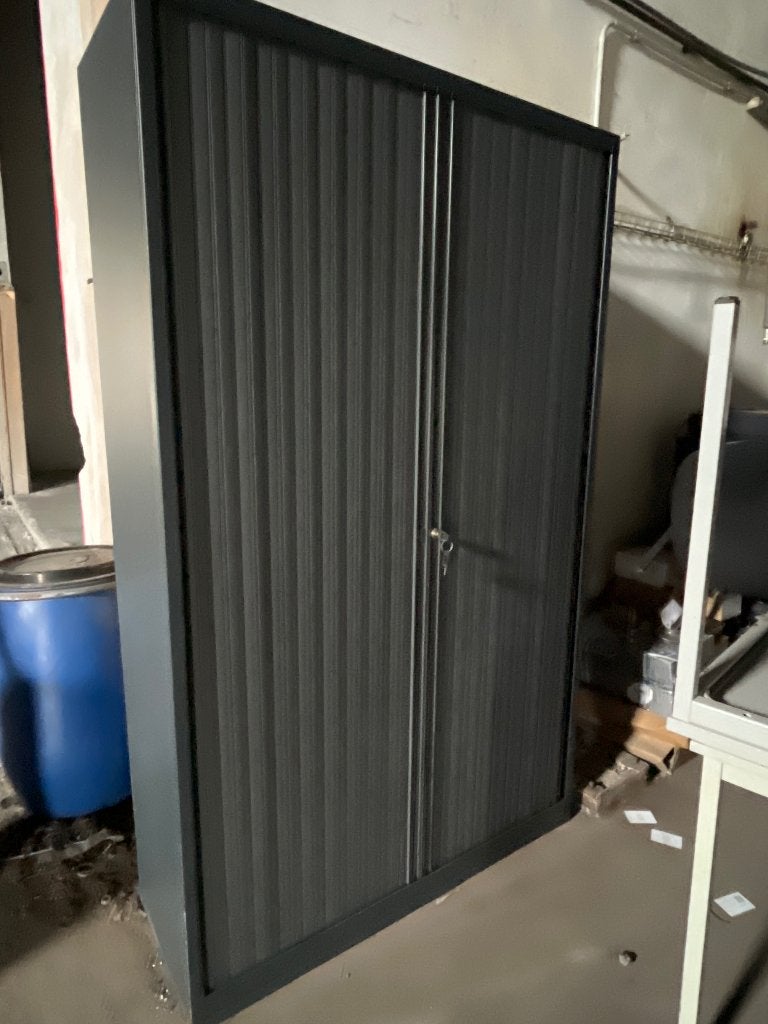 Metalen kast, Huis en Inrichting, Kasten | Roldeurkasten en Archiefkasten, Ophalen, Gebruikt