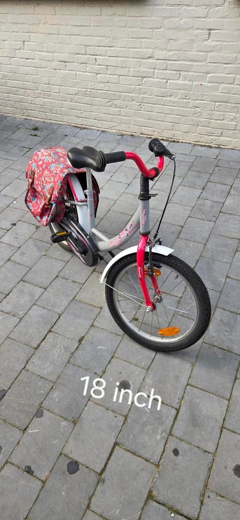 18 inch meisjesfiets, Fietsen en Brommers, Ophalen, 18 inch