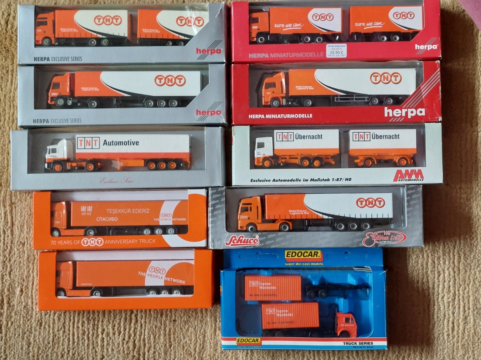Lot H10 Herpa Awm Schuco Tent Date principale en parfait éta, Enlèvement ou Envoi