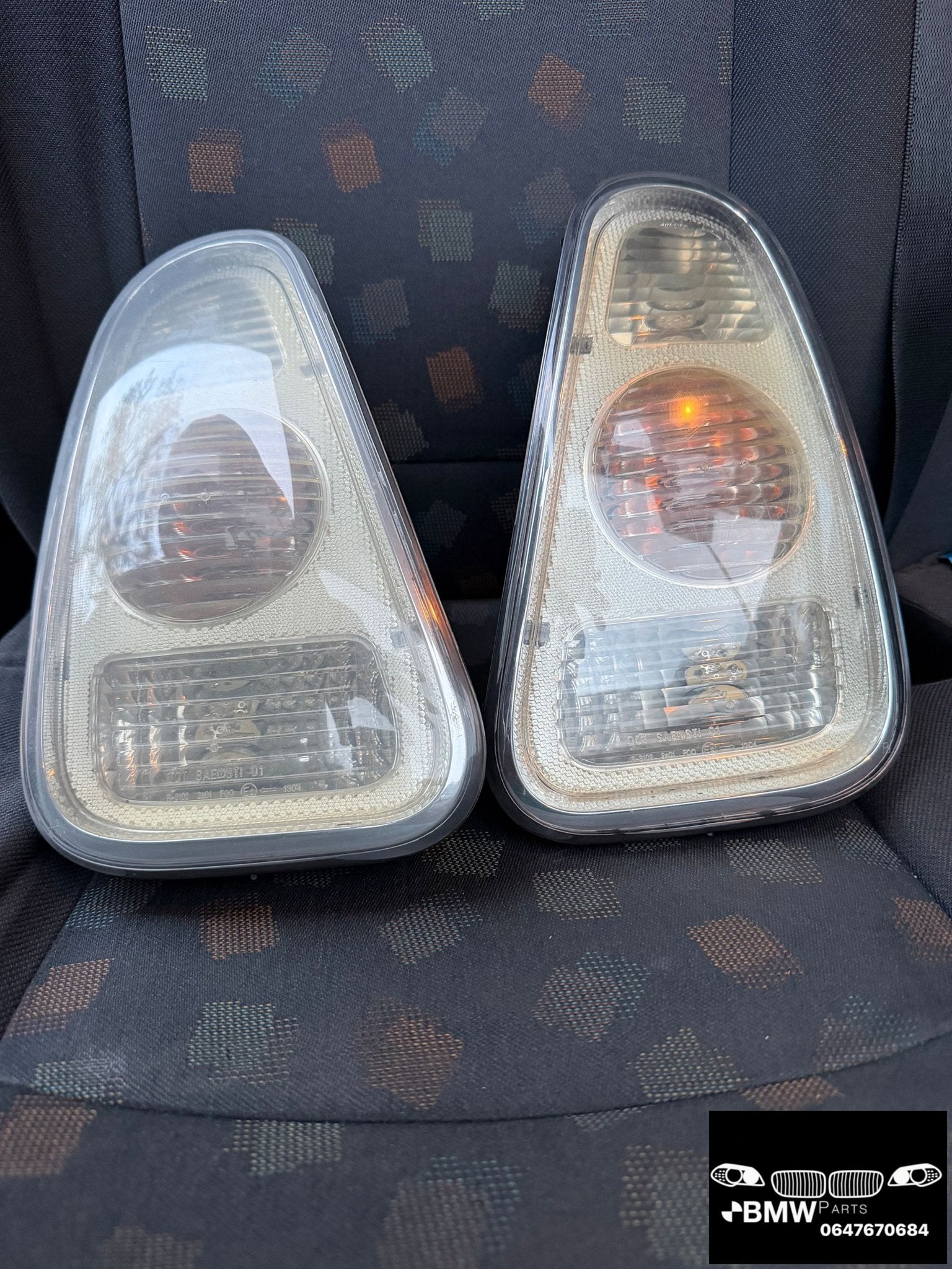 Set achterlichten wit Mini R50 R52 R53, Gebruikt, -, Ophalen of Verzenden, Mini