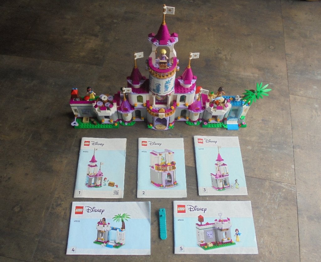 Lego Disney Ultimate Adventure Castle Set (zie foto's), Kinderen en Baby's, Gebruikt, Lego, Ophalen of Verzenden, Disney