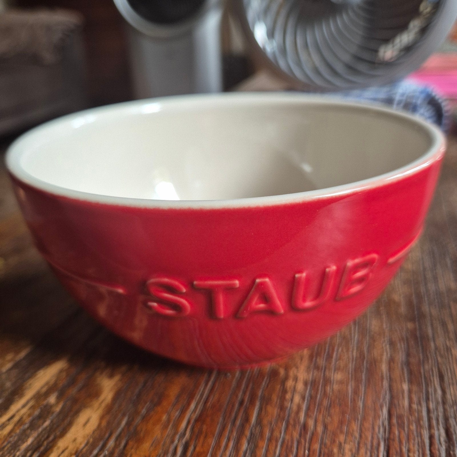 Staub, 4 , rode ronde kommen, gebruikt, Enlèvement ou Envoi