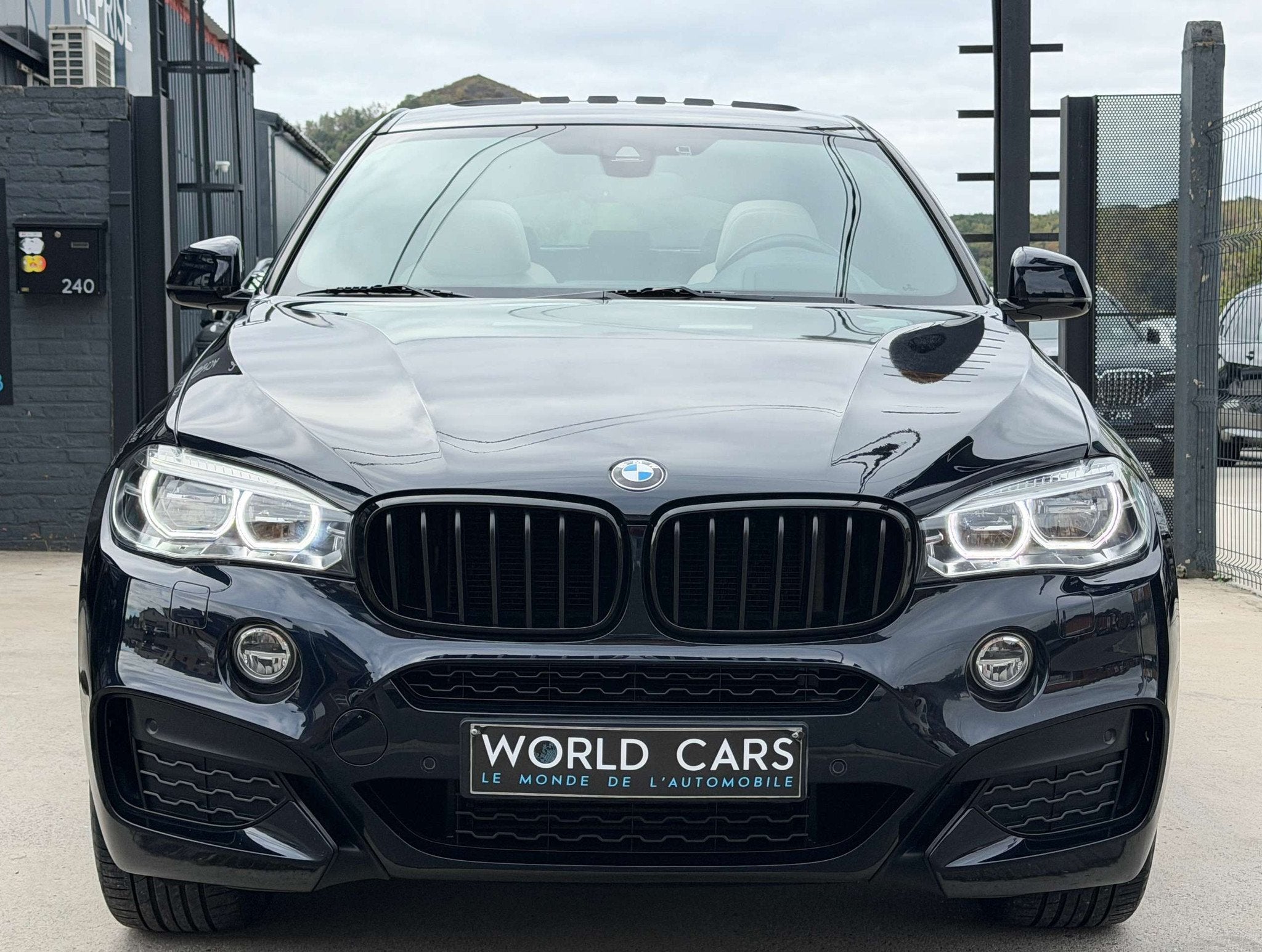 BMW X6 X6 3.0 dAS xDrive30 PACK M - TOIT OUVRANT - NAVI - LA, Auto's, BMW, Gebruikt, Euro 6, 2993 cc, Blauw