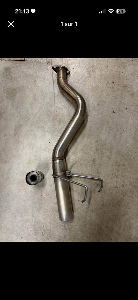 Supression de silencieux arriere ej9, Enlèvement, Neuf, Honda