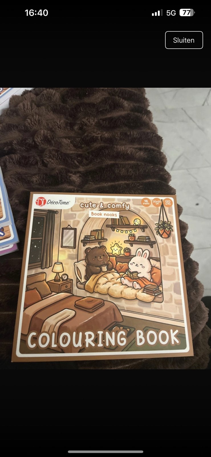 cozy colour boek, Ophalen of Verzenden, Zo goed als nieuw