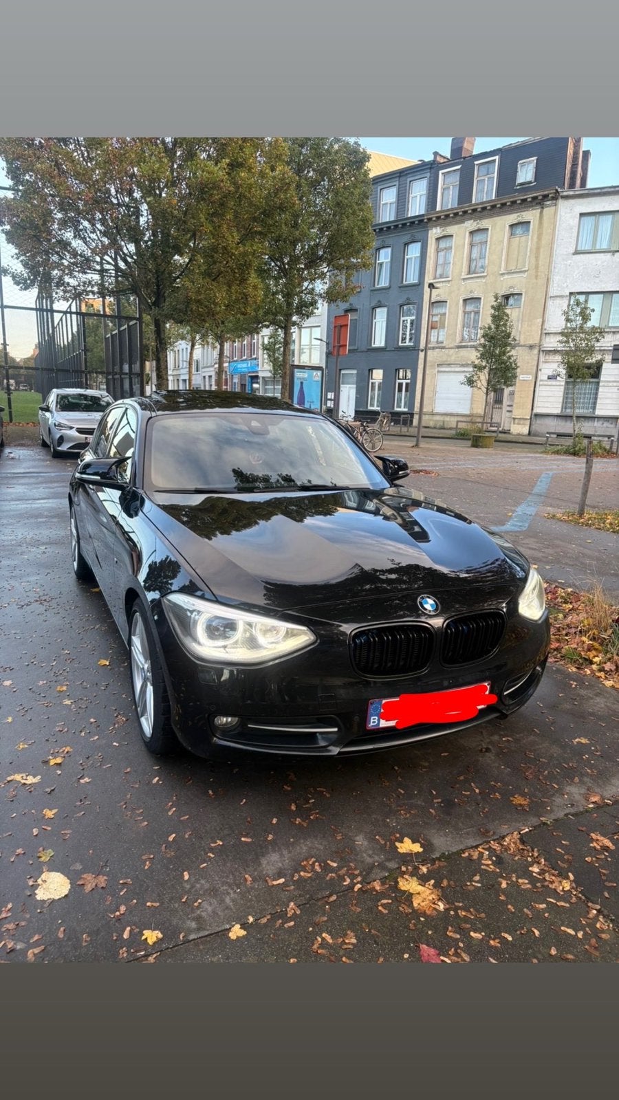 BMW 116I M sport | Automaat | Panoramadak, Auto's, Euro 5, 4 cilinders, Zwart, 1200 kg