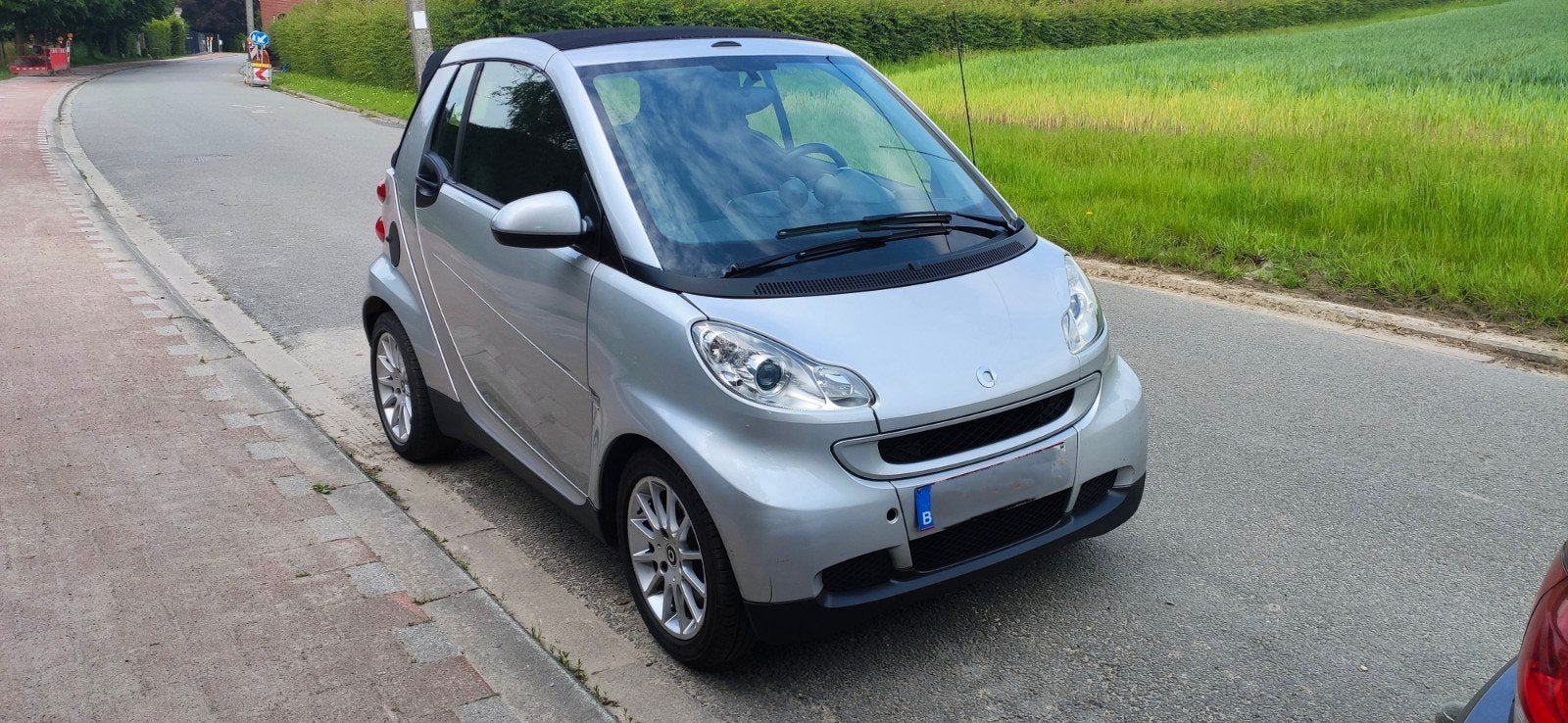 Smart cabrio 0.8 cdi Passion Softouch euro5, Euro 5, Cabriolet, Diesel, Grijs