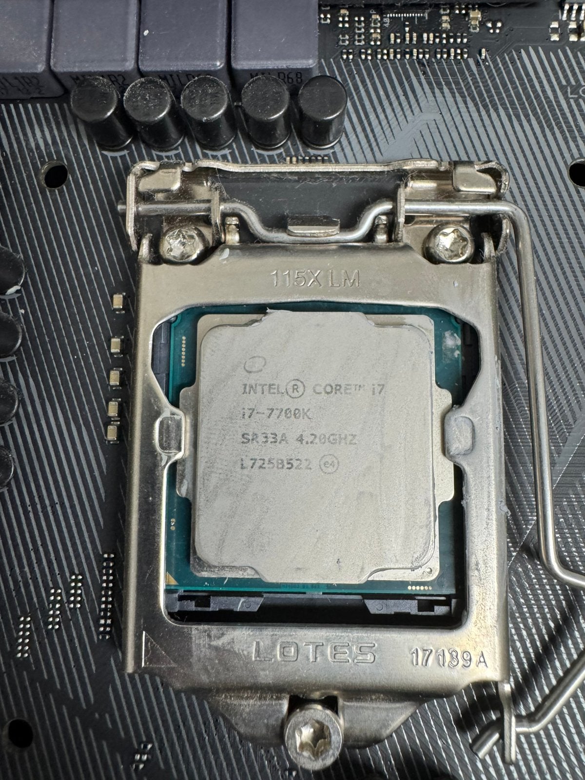 Intel i7-7700k, Computers en Software, Processors, Ophalen of Verzenden, Gebruikt
