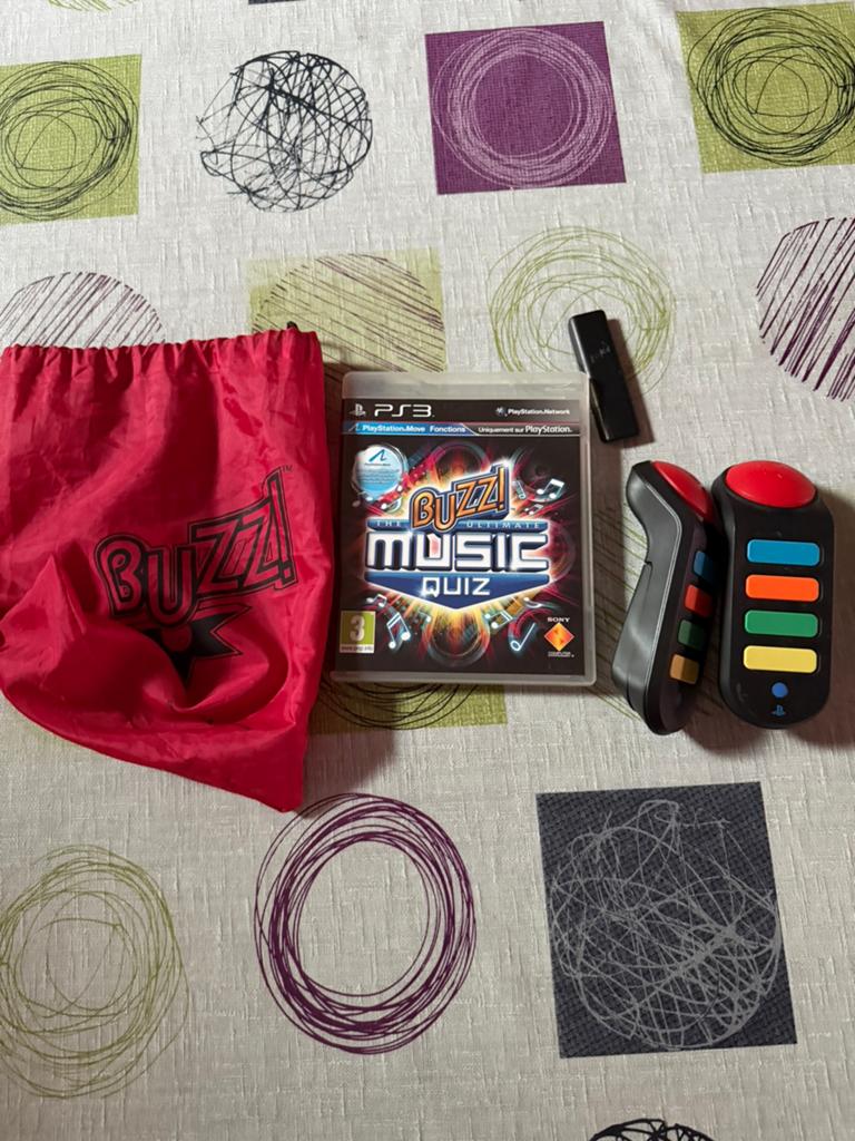 Ps3 game buzz music quiz, Games en Spelcomputers, Games | Sony PlayStation 3, Ophalen of Verzenden, Zo goed als nieuw