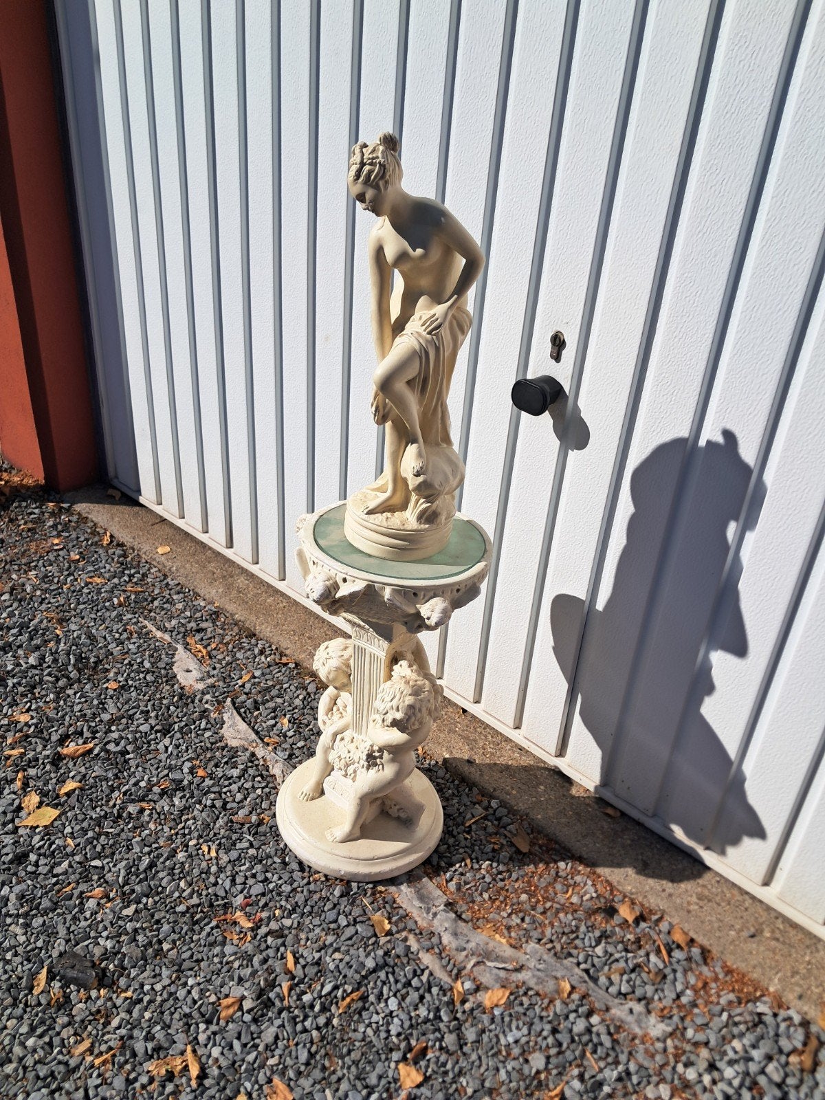 magnifique posture  60 euro mesure 90 cm, Antiquités & Art, Antiquités | Bougeoirs, Enlèvement