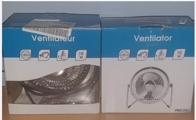 electrische mini ventilator (nieuw), Elektronische apparatuur, Ventilatoren, Ophalen of Verzenden, Nieuw, Tafelventilator