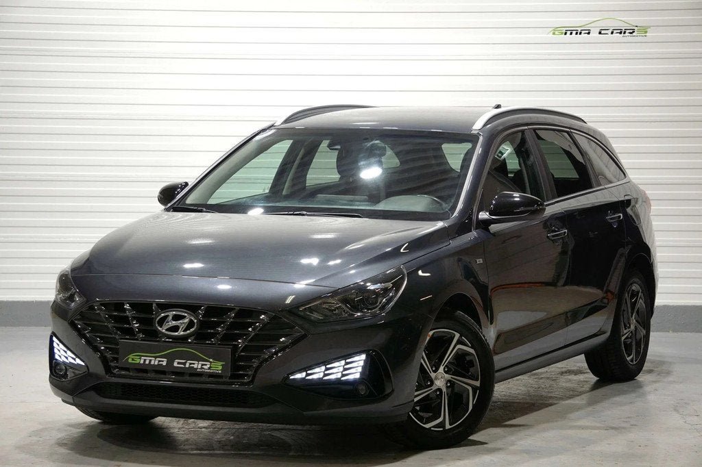 Hyundai i30 i30 Wagon 1.0 T-GDi MHEV Benzine Aut-Nav-Airco-C, Auto's, Automaat, Stof, Gebruikt, 3 cilinders