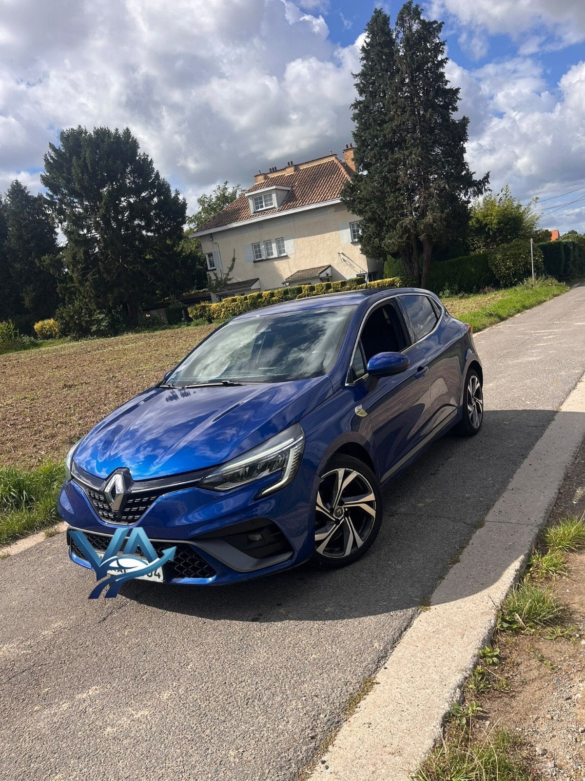 Renault Clio V R.S. Line, Auto's, Stof, Blauw, 5 deurs, Particulier