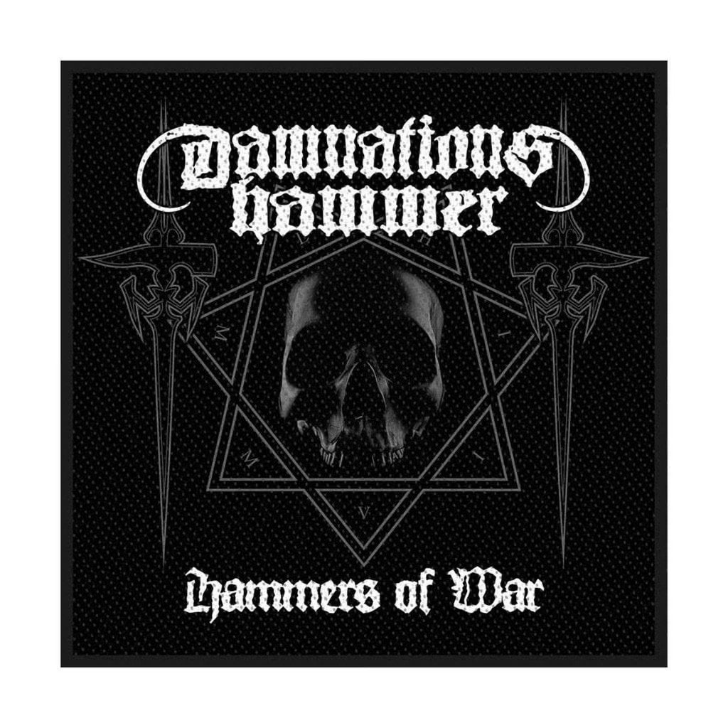 Damnations Hammer - Hammer of War - patch officiële merch, Ophalen of Verzenden, Nieuw