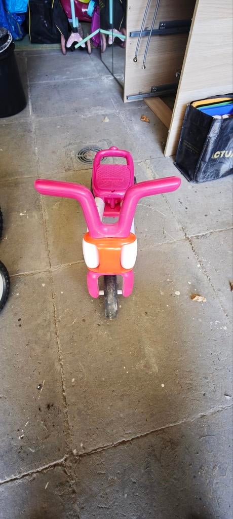 Loopfiets, Ophalen