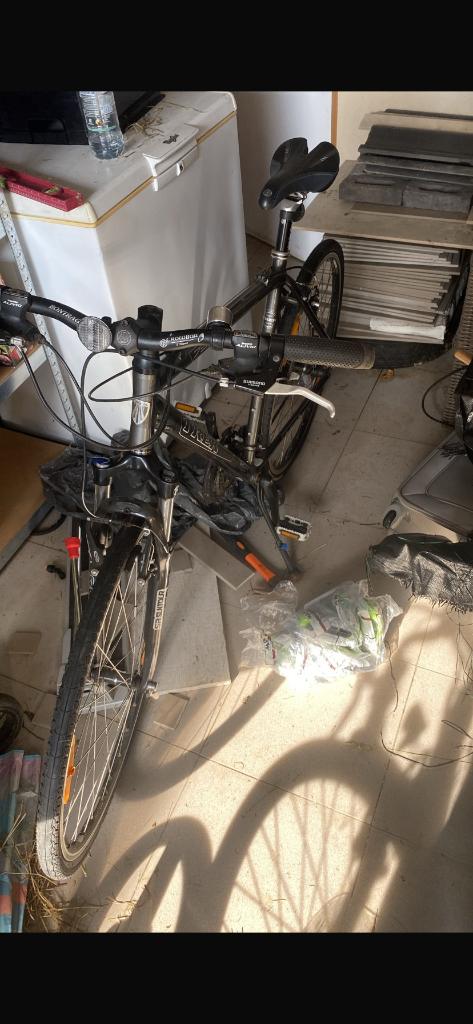 Herenfiets trek 7300, Ophalen