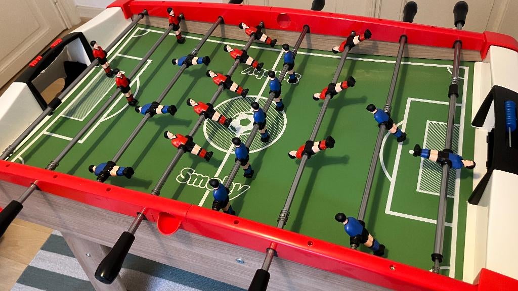 Table Babyfoot Billiard Ping Pong (4 en 1) - Smoby, Enfants & Bébés, Jouets | Tables de football, Utilisé, Enlèvement