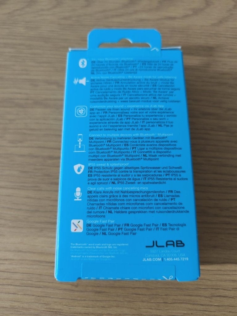 JLab GO POP ANC True Wireless draadloze oordopjes, Audio, Tv en Foto, Hoofdtelefoons, Overige merken, In-ear, Bluetooth, Nieuw