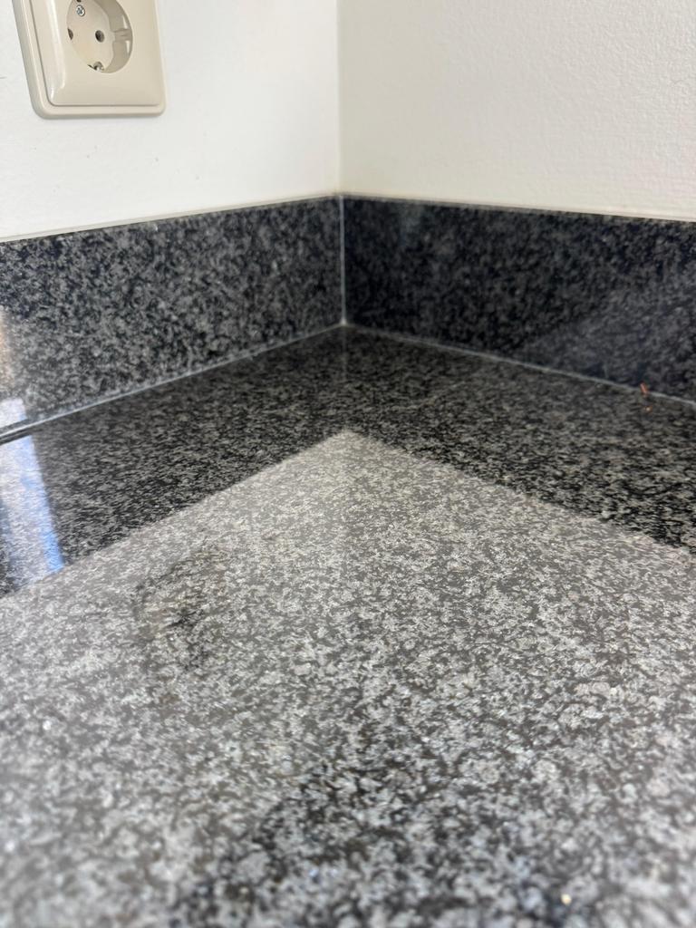 Complete Nette Hoekkeuken Graniet + Siemens + GEDEMONTEERD, Ophalen of Verzenden, Graniet of Steen, Hoekkeuken