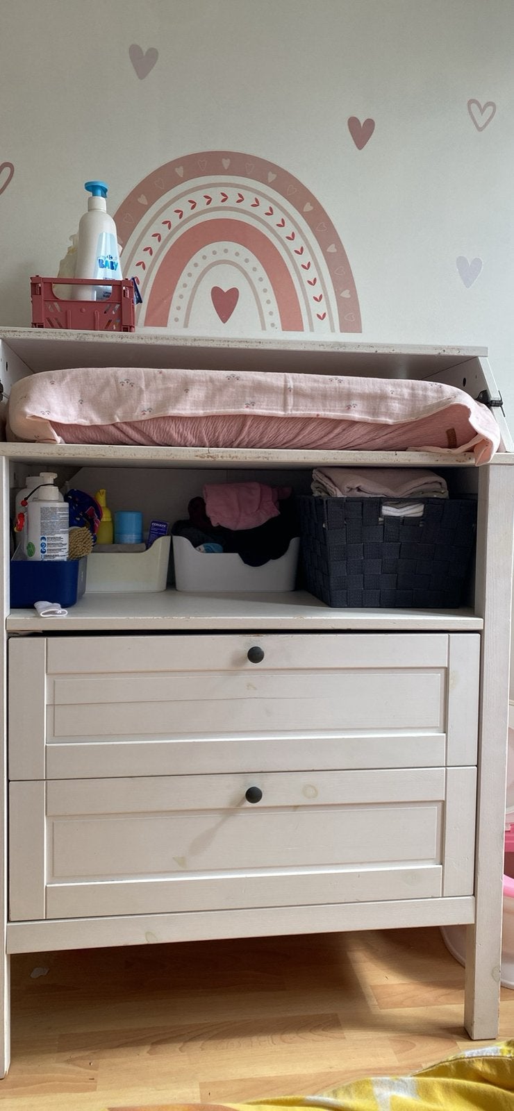 Verschoontafel, Ophalen, Zo goed als nieuw