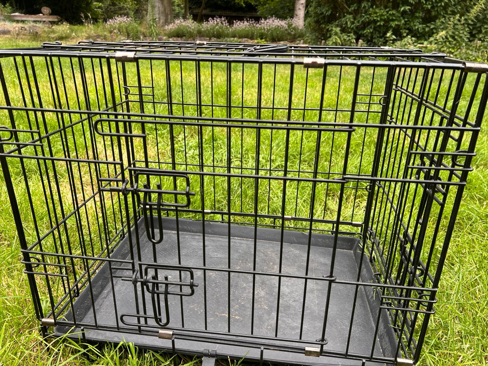 Grote hondenbenche, Dieren en Toebehoren, Ophalen, Zo goed als nieuw