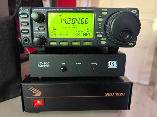 ICOM IC 706 MK2G, Telecommunicatie, Zenders en Ontvangers, Ophalen of Verzenden, Zo goed als nieuw, Zender en Ontvanger