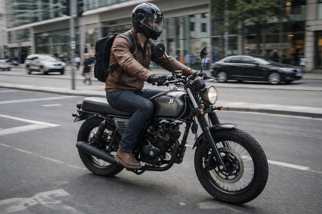 BULLIT (bluroc)Legend 125 cc  ACTIE PRIJS €2299, Motos, Motos | Mash, Particulier, 1 cylindre, Manuelle, Neuf