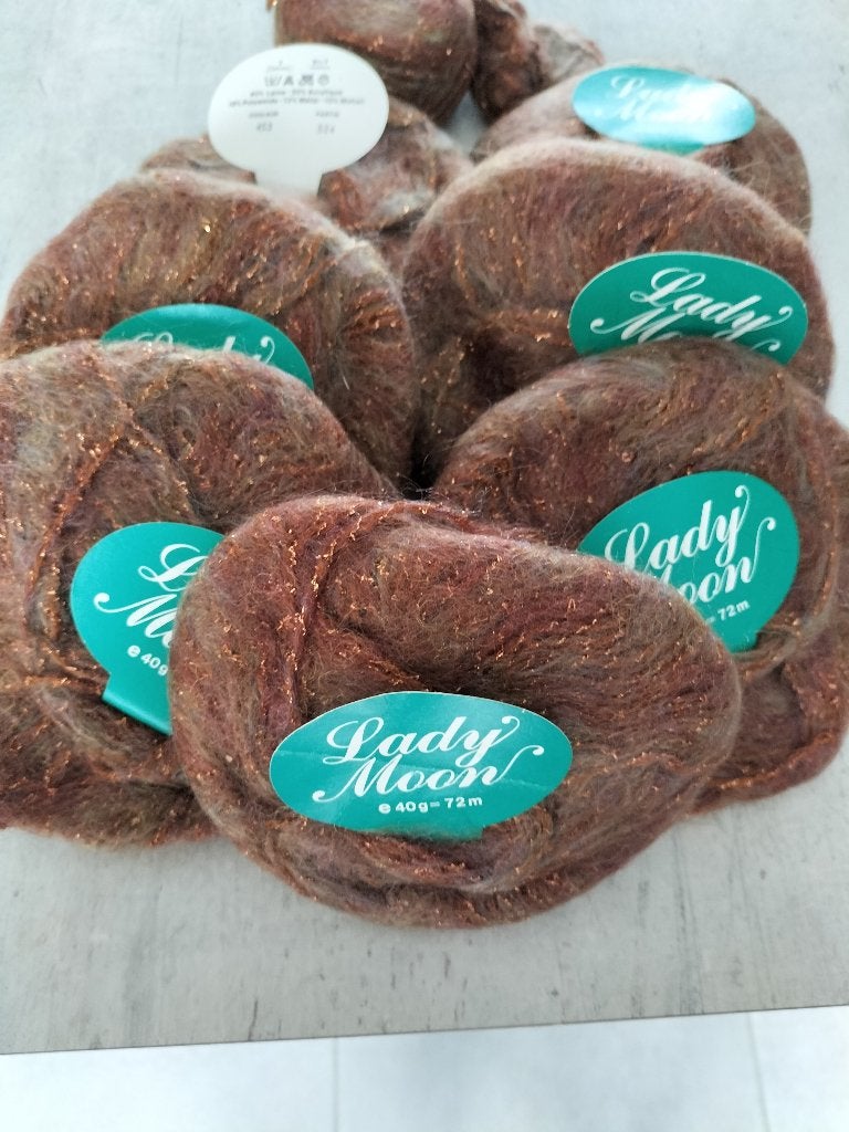 Pelote de laine Lady Moon (8 pelotes) C6, Enlèvement ou Envoi