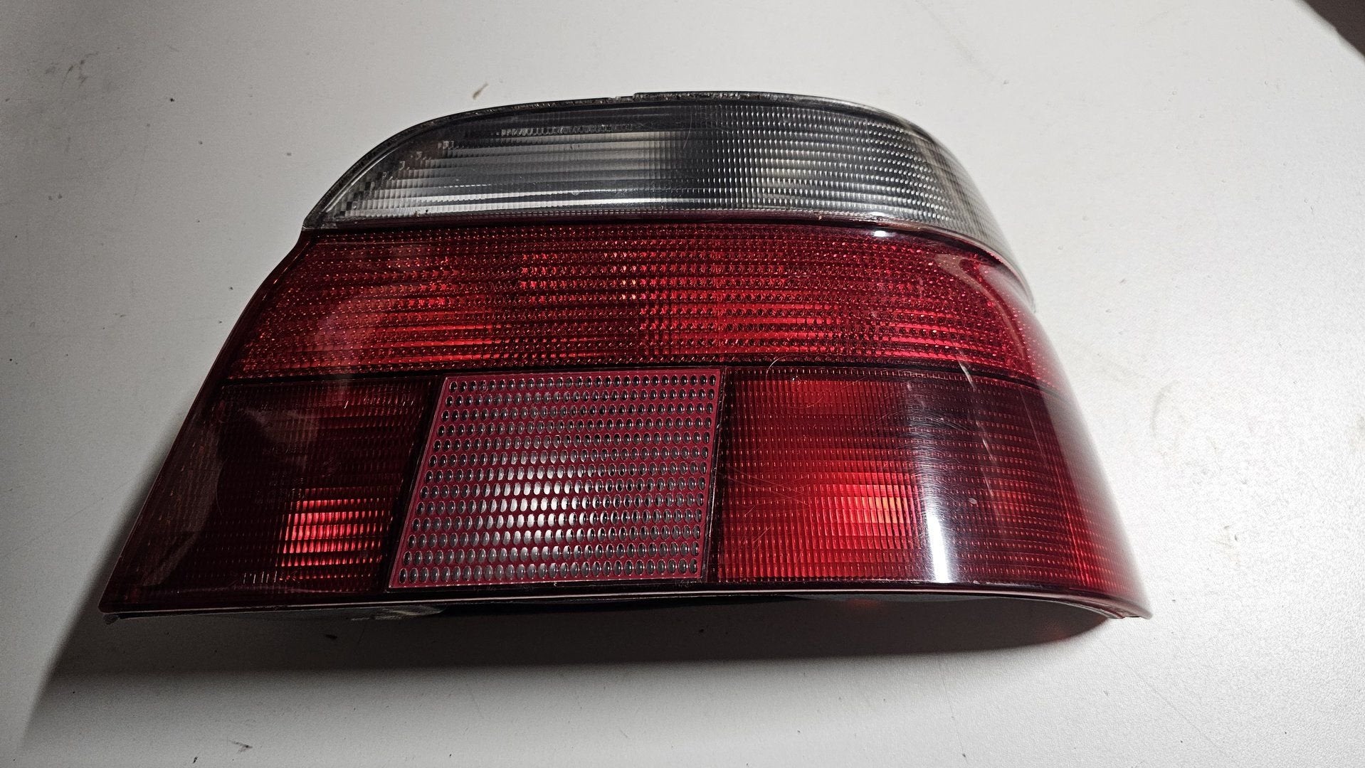 Achterlicht wit / rood rechts BMW 5 serie E39 sedan 63212496, Auto-onderdelen, Gebruikt, -, -, Ophalen of Verzenden