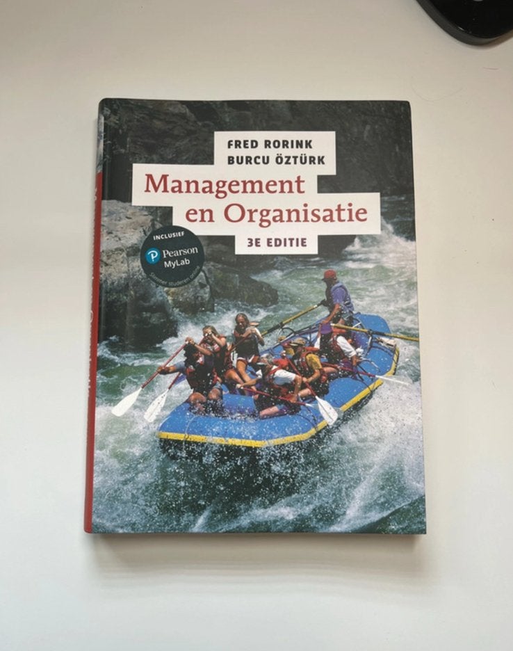 Management en Organisatie, 3e editie met MyLab NL toegangsco, Boeken, Schoolboeken, Ophalen of Verzenden, Zo goed als nieuw, Nederlands