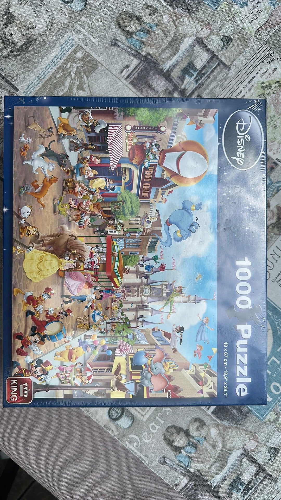 Disney puzzel 1000 stukjes NIEUW!, Enlèvement ou Envoi, 500 à 1500 pièces, Neuf, Puzzle