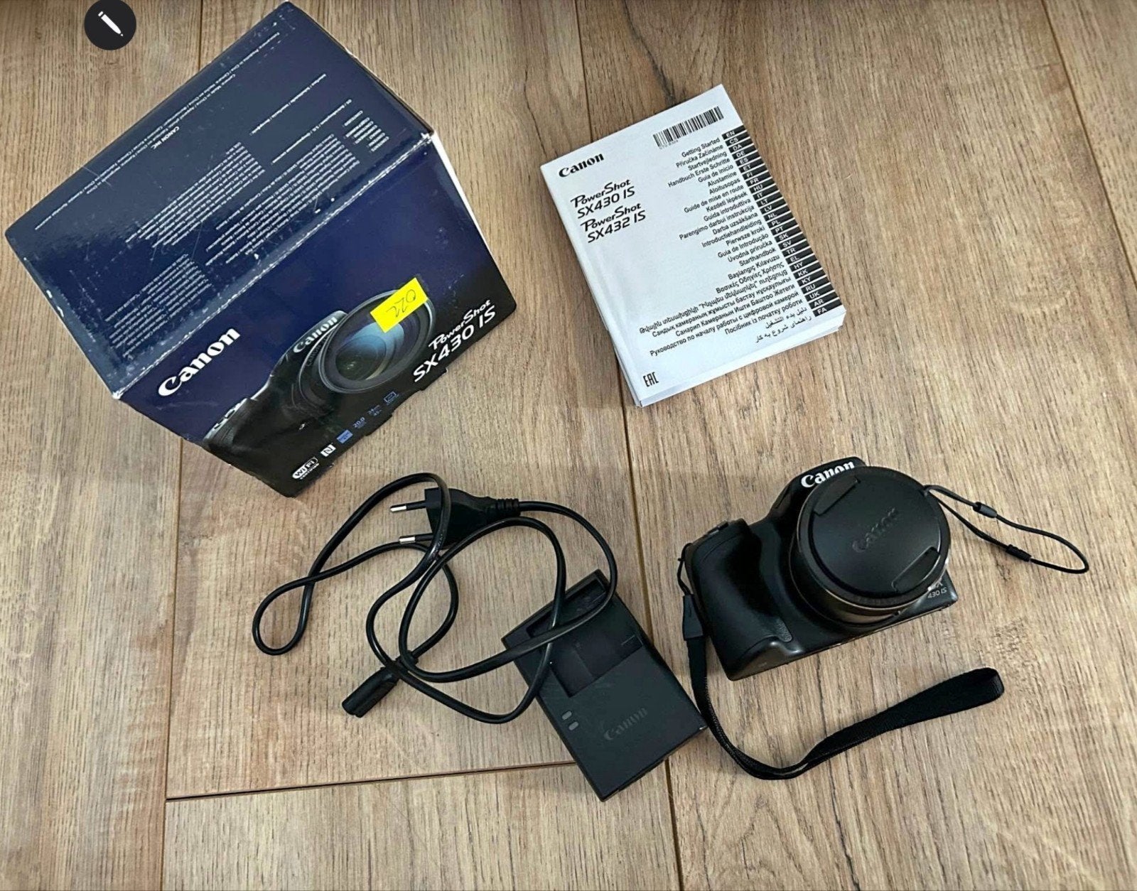 Appareil photo numérique Canon, presque neuf avec accessoire, TV, Hi-fi & Vidéo, Enlèvement ou Envoi