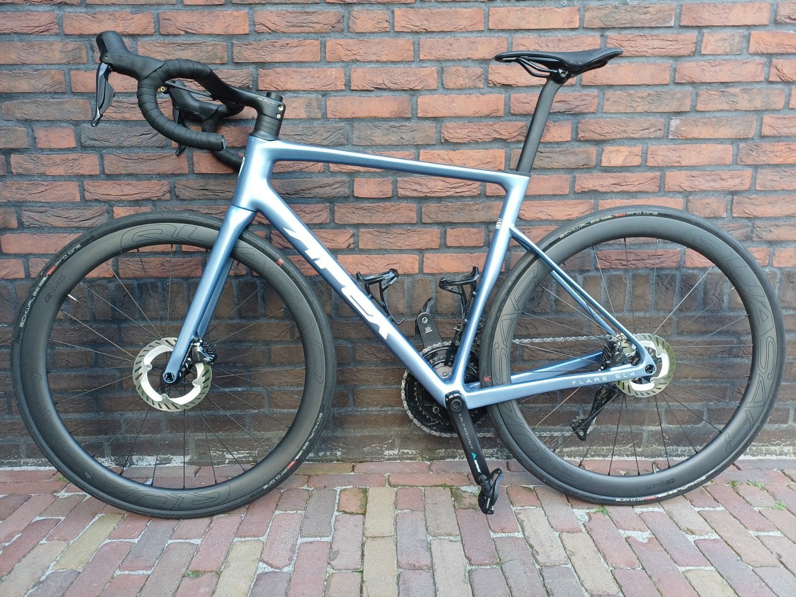 Koersfiets carbon maat 56, Fietsen en Brommers, Ophalen, Carbon