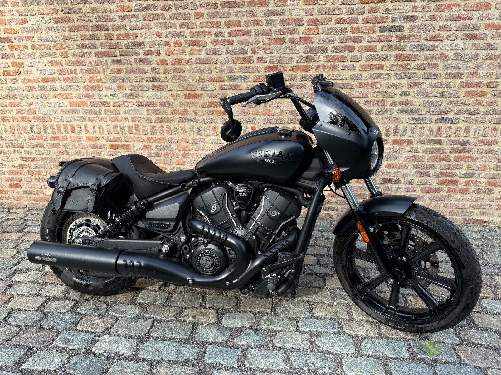 Indian Sport Scout Limited + Tech Black Smoke, Motos, Permis Moto A, Plus de 35 kW, Chopper, 1250 cm³