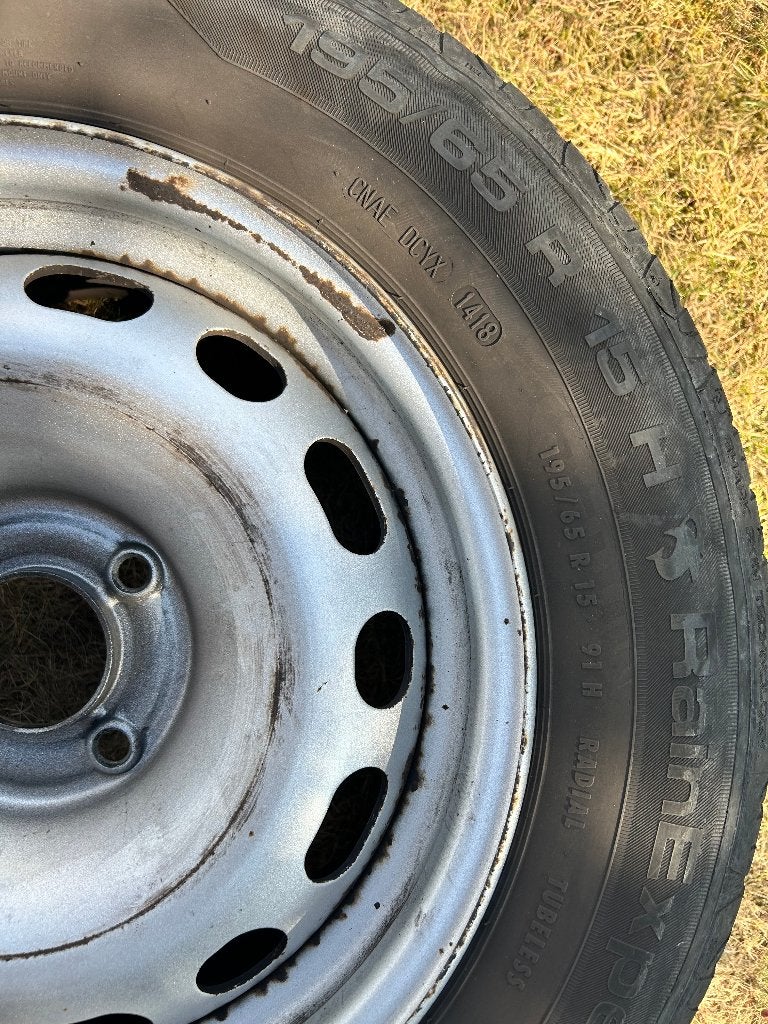 partner/berlingo velgen(met sierschijven), Auto-onderdelen, Banden en Velgen, Ophalen, 15 inch, Velg(en), 195 mm