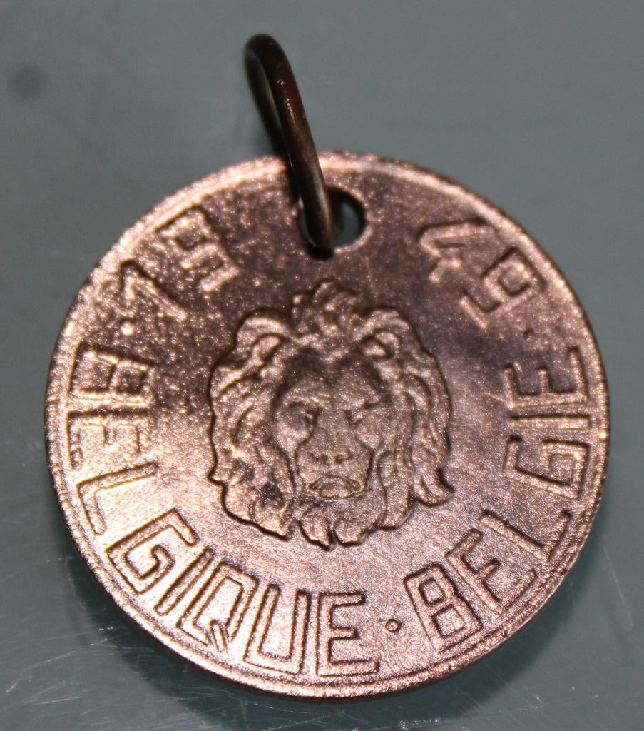 Honden penning 1949, Postzegels en Munten, Penningen en Medailles, Ophalen of Verzenden, Brons