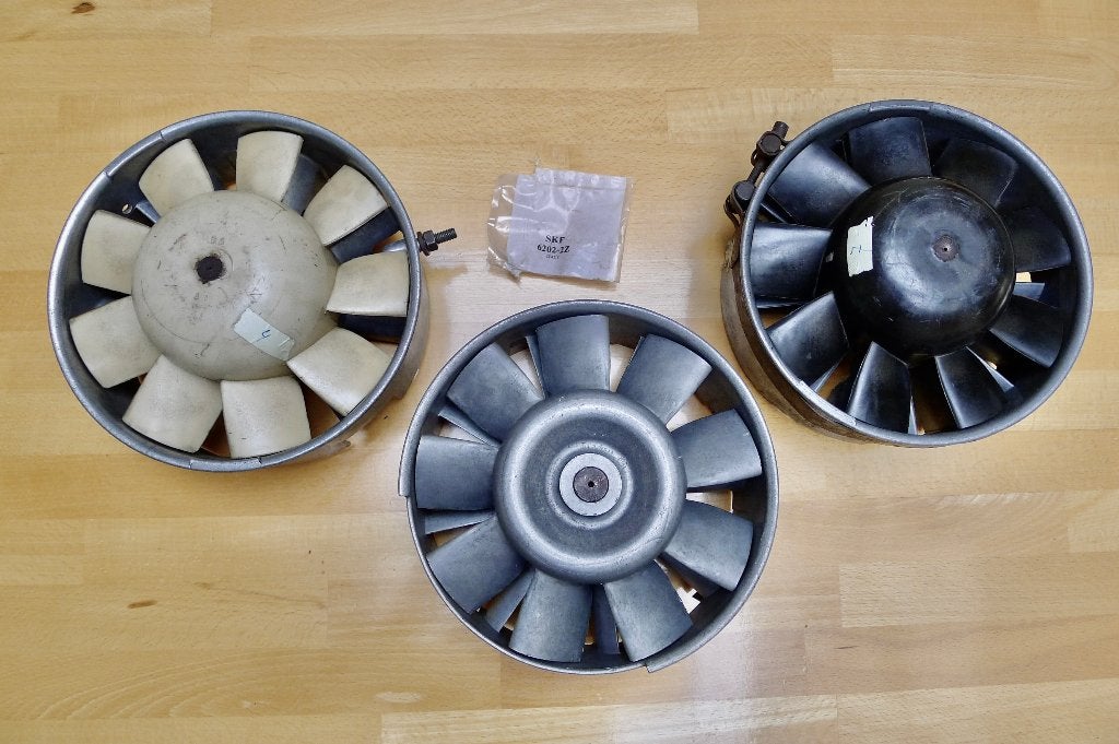🪭Trabant motorventilator Axiallüfter gereviseerd gepolijst, Ophalen of Verzenden, Gereviseerd, Oldtimer onderdelen