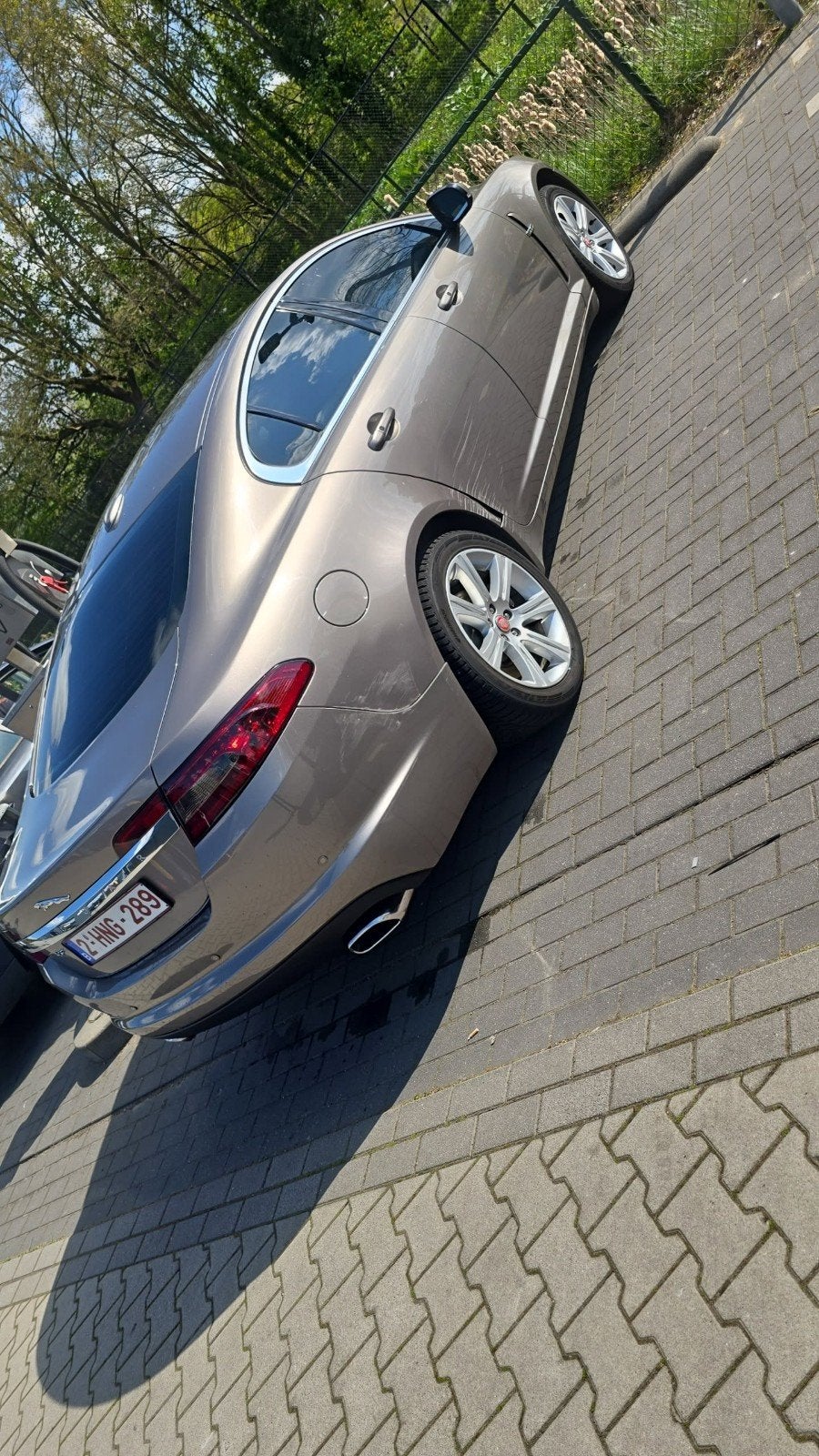 jaguar xf 3.0d euro5 320pk, Auto's, Automaat, Euro 5, Achterwielaandrijving, Beige