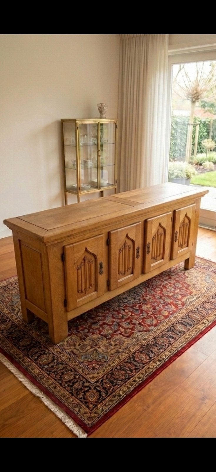 Prachtige eiken dressoir, Huis en Inrichting, Ophalen, Eikenhout