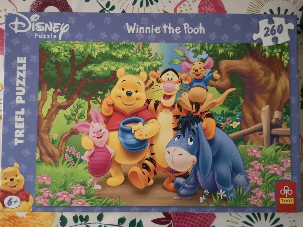 Winnie the Pooh legpuzzel, Kinderen en Baby's, Ophalen, Meer dan 50 stukjes, Zo goed als nieuw, 6 jaar of ouder