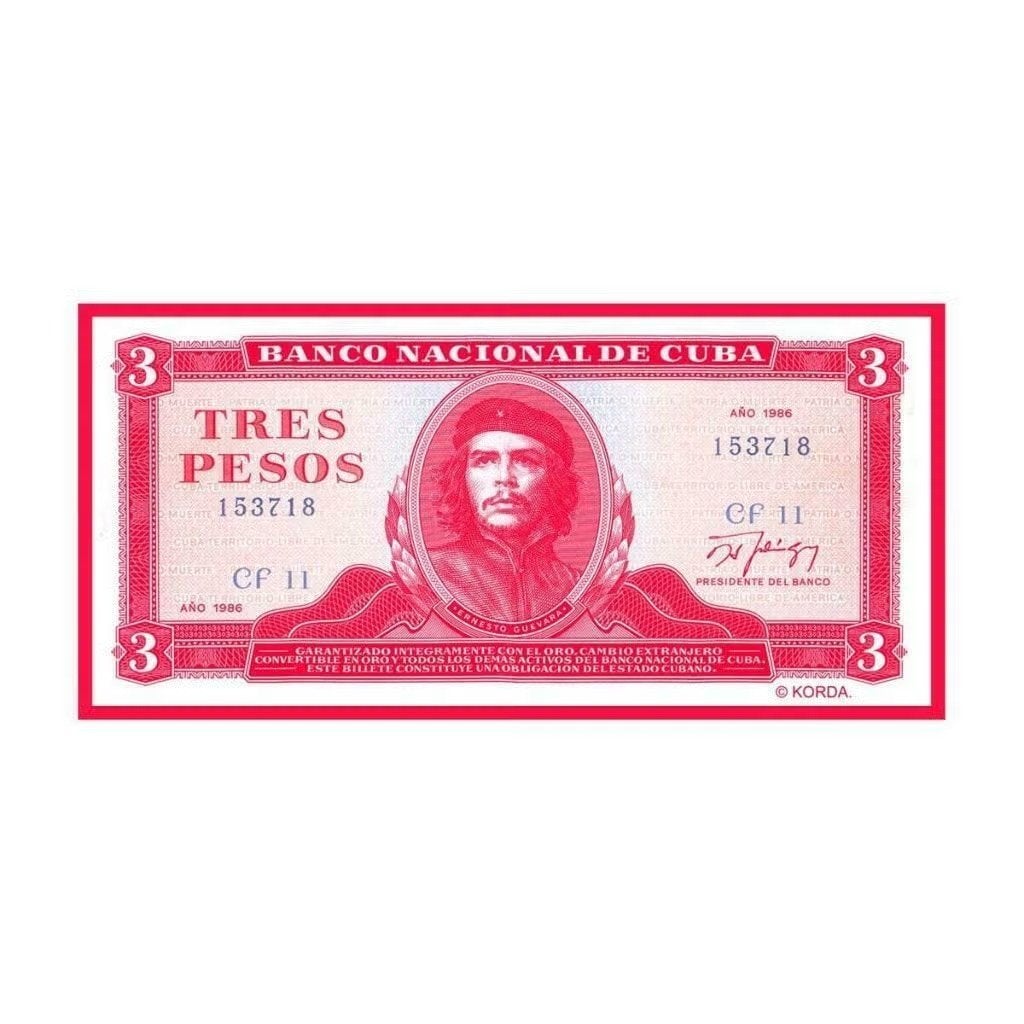 Che Guevara Tres Pesos patch officiële merchandise, Verzamelen, Ophalen of Verzenden, Nieuw