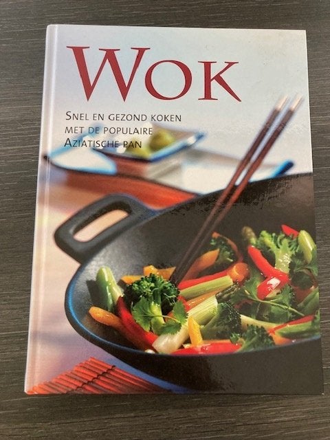 Wok, Ophalen of Verzenden, Zo goed als nieuw, Gezond koken
