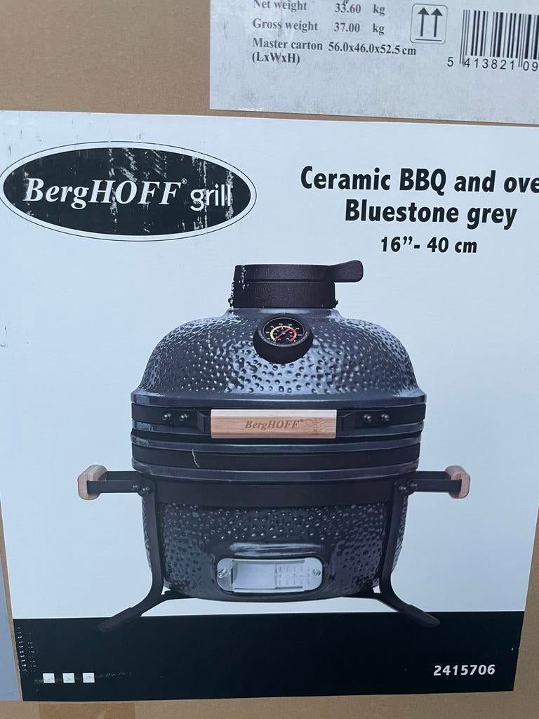 Keramische barbecue BergHoff 40 cm NIEUW!, Jardin & Terrasse, Enlèvement, Neuf
