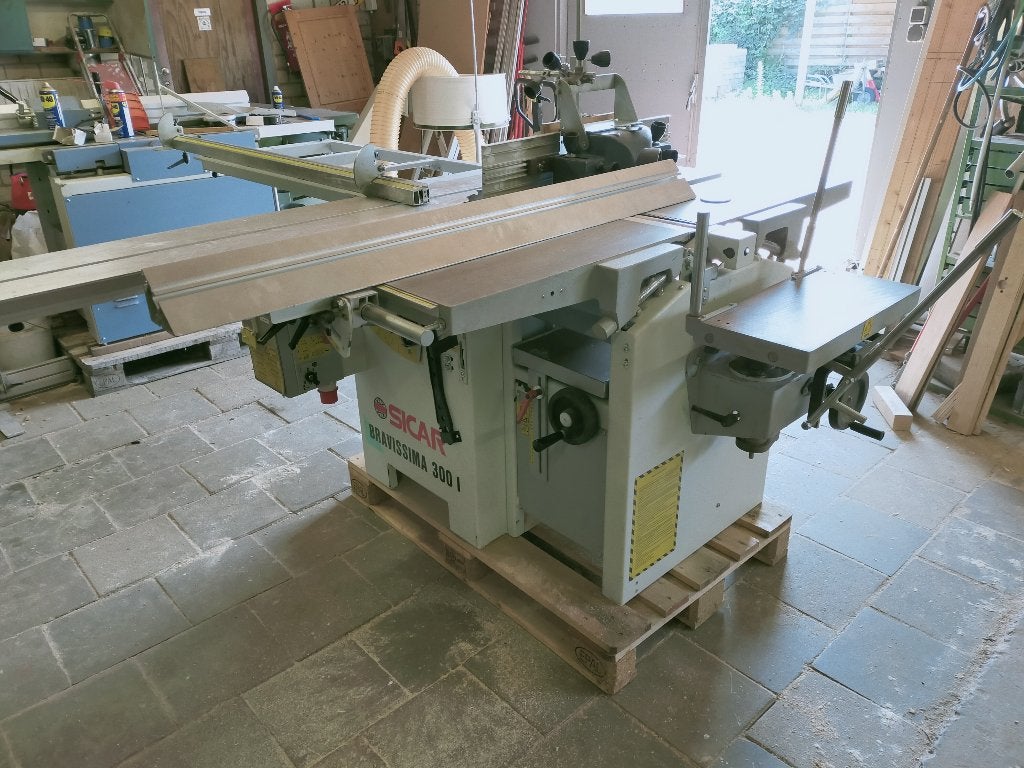 sicar bravissima 300 i 5 voudige houtbewerkingmachine, Doe-het-zelf en Bouw, Schaafmachines, Ophalen