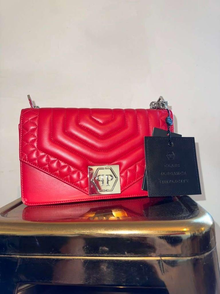 Sac Philipp Plein, Bijoux, Sacs & Beauté, Sacs | Sacs à bandoulière, Neuf, Autres marques, Rouge, Envoi