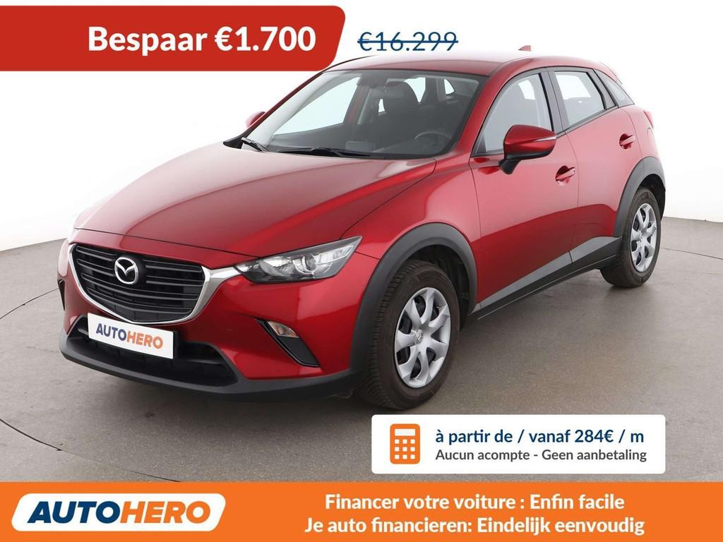 Mazda CX-3 2.0 Skyactiv-G Attraction, Autos, Rouge, Achat, Euro 6, Boîte manuelle