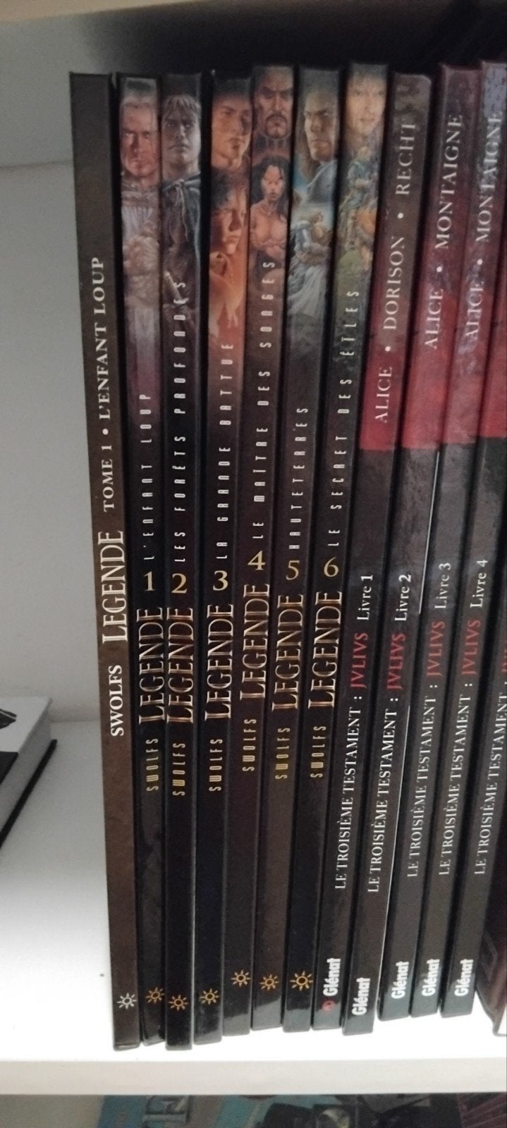 7 BD LEGENDE SWOLFS EO, Boeken, Stripverhalen, Ophalen of Verzenden