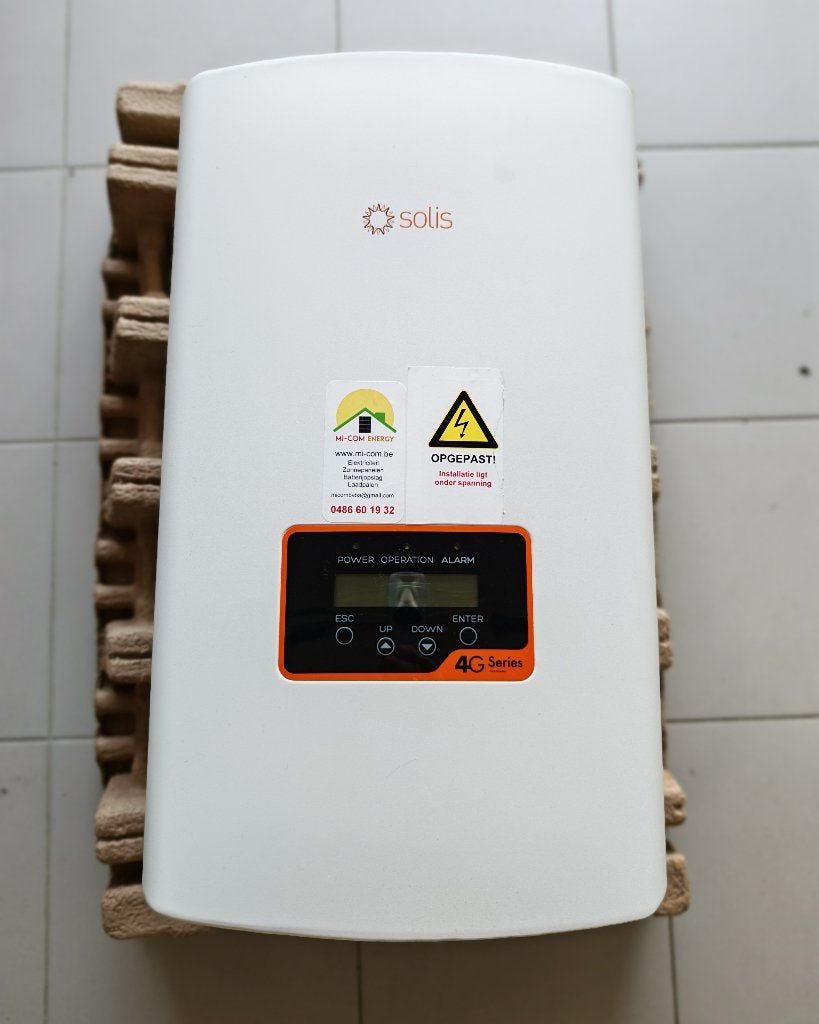 Omvormer voor zonnepannelen (driefasig) Solis 3P4K-4G, Ophalen, Zo goed als nieuw, Overige typen