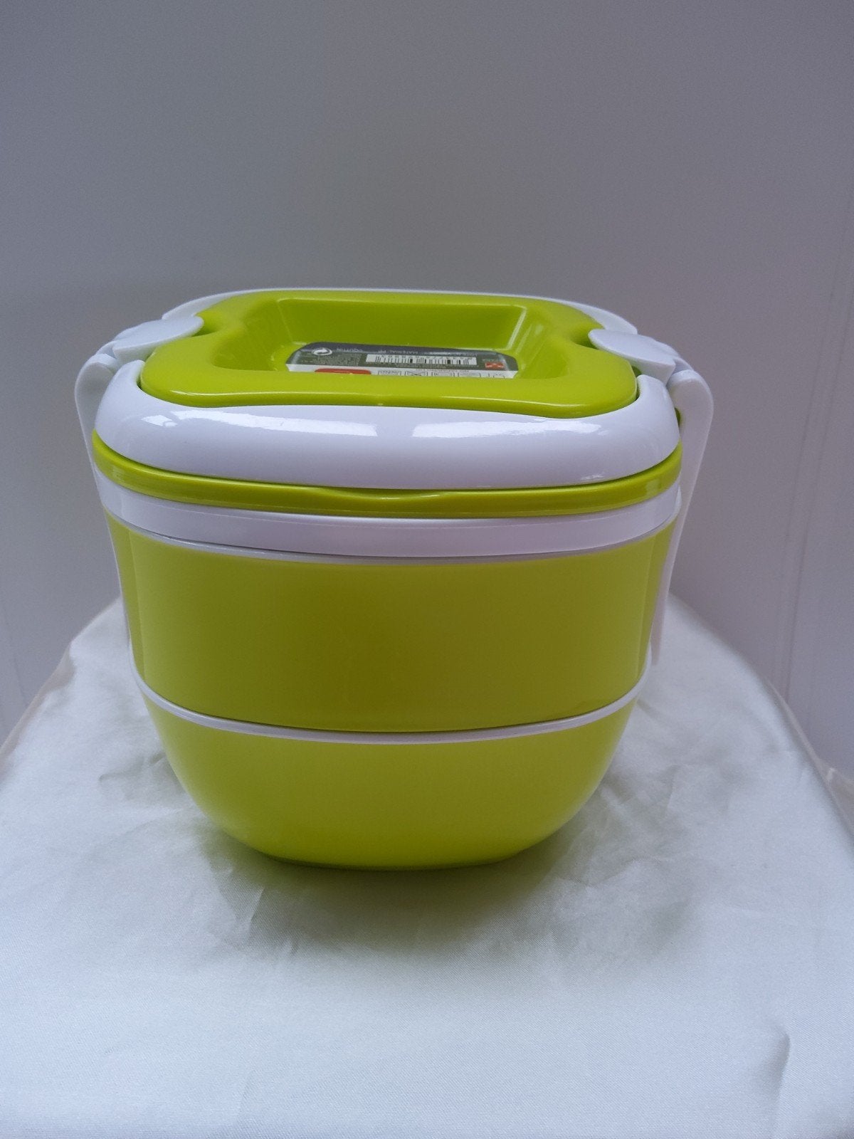 Lunchbox. 4-delig., Maison & Meubles, Cuisine| Tupperware, Enlèvement ou Envoi, Neuf, Vert, Avec compartiments
